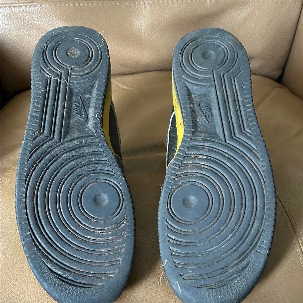 Nike Men's Air Force size 13 Black and Yellow - Picture 14 of 14